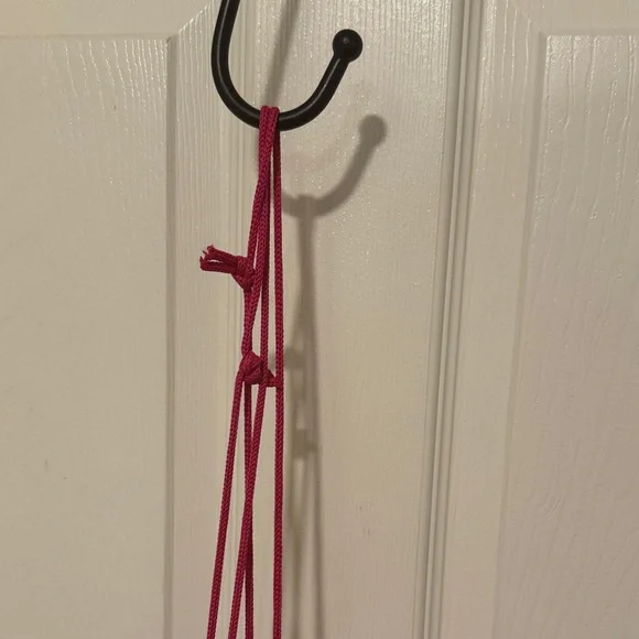 thirty-one Pink and Teal Bird Print Drawstring Storage Bin - Picture 9 of 9